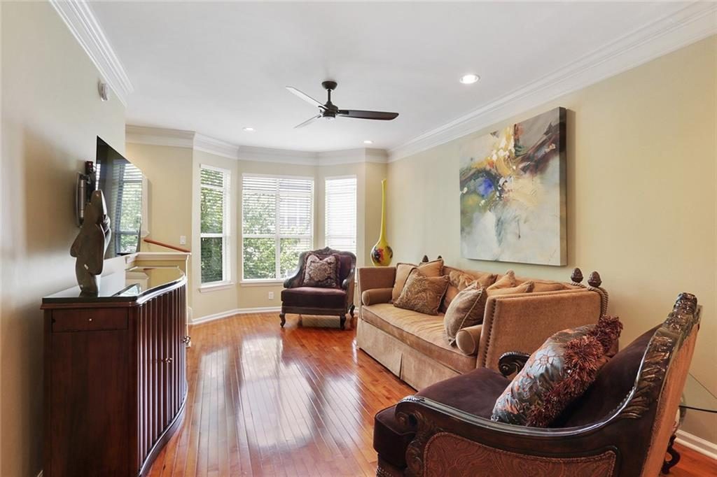 375 Highland Avenue - Living Room